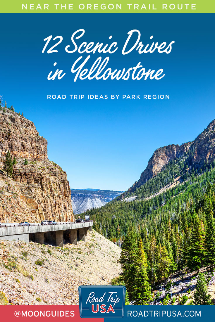 yellowstone national park scenic driving tours pinterest graphic